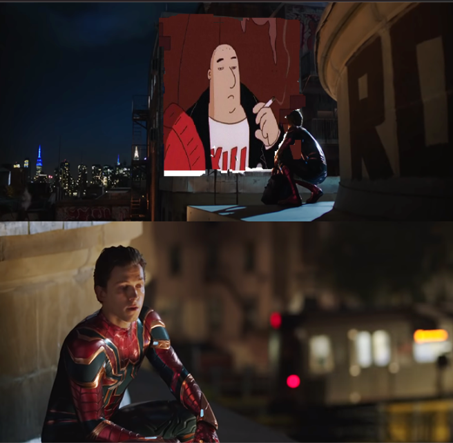 A donde quiera que vaya, veo su cara... realmente lo extraño