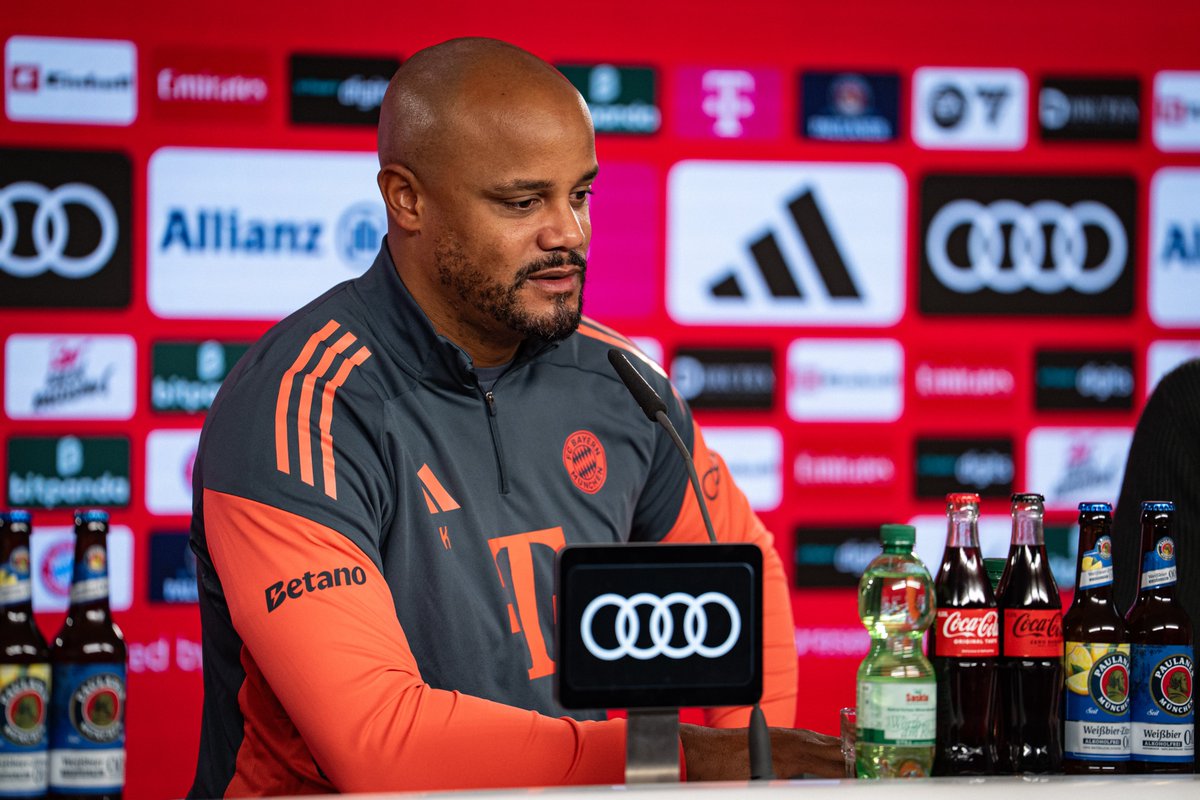 AfricaFactsZone's tweet photo. Bayern Munich Coach, Vincent Kompany says he wants DR Congo to win the 2025 AFCON.

His father is Congolese. https://t.co/7SQwoQKCF2