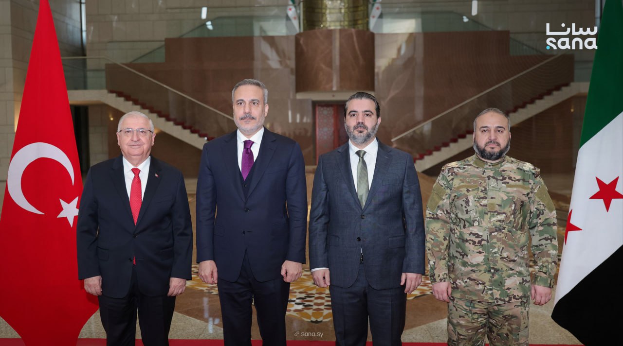 وفد تركي في دمشق (سانا)