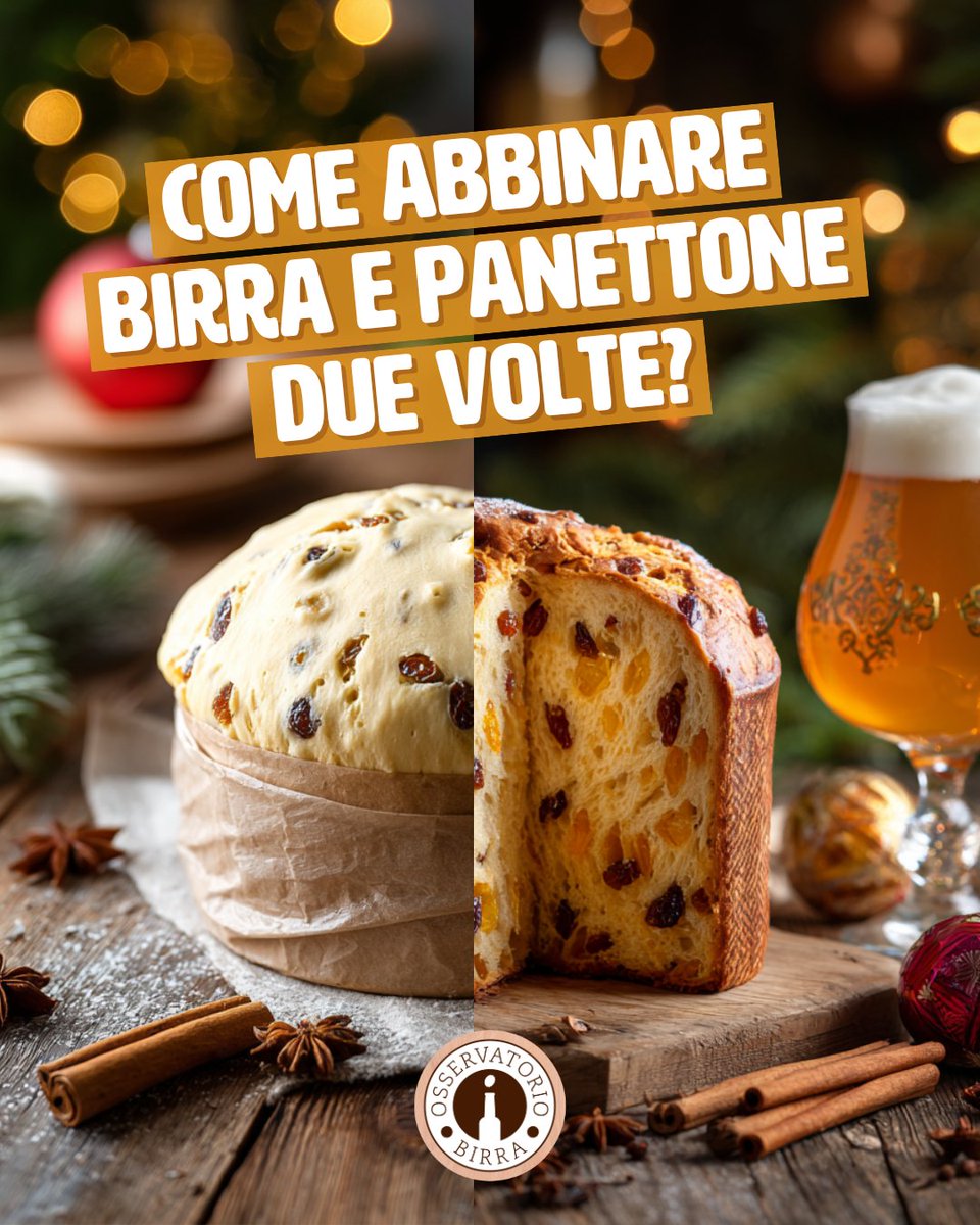 Il panettone è senza dubbio il re delle feste, ma lo sapevi che la birra può arricchirne il gusto… due volte?

Da un lato è possibile utilizzare della birra corposa, come la Strong Ale, direttamente nell'impasto, arricchendo il lievitato con note di malto, caramello e frutta