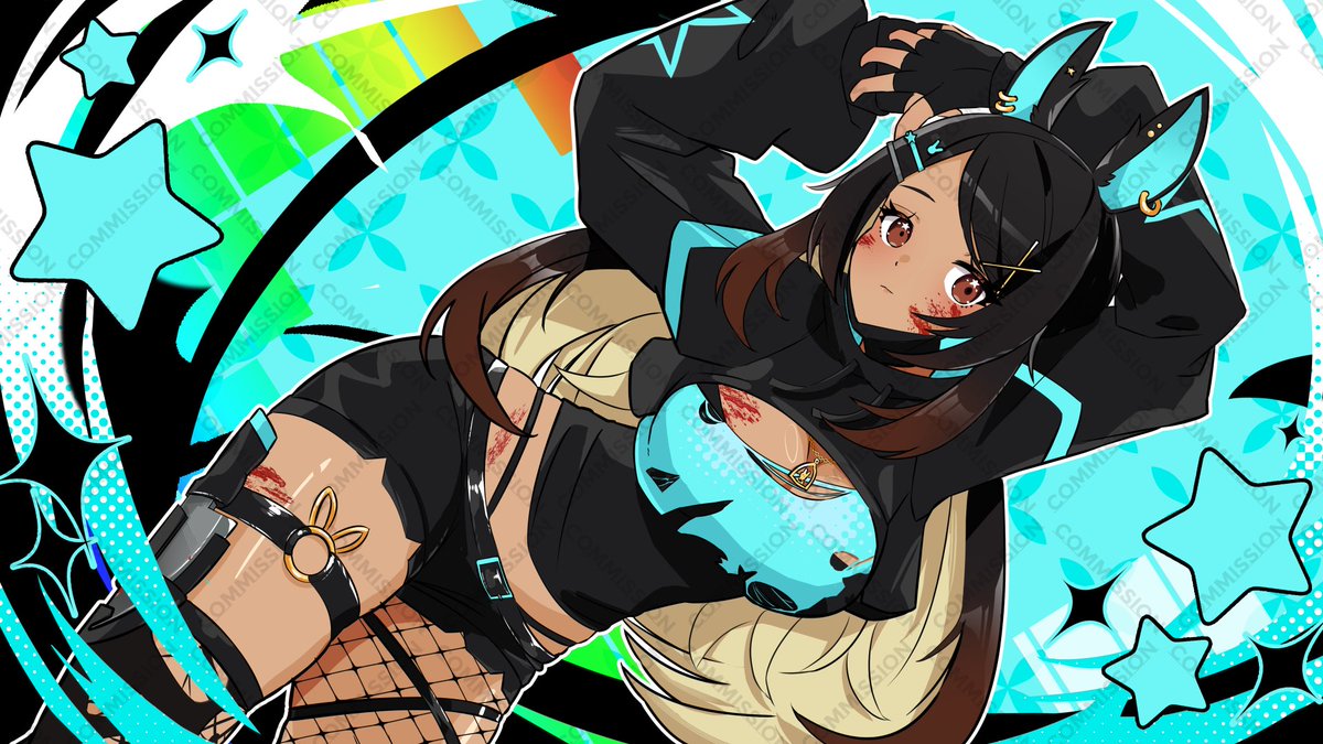 ＃KillerNoii 
Thank you so much for your request!❤🐰
I’m really happy to hear that you like it!✨️
#VGen 
#VGenComm