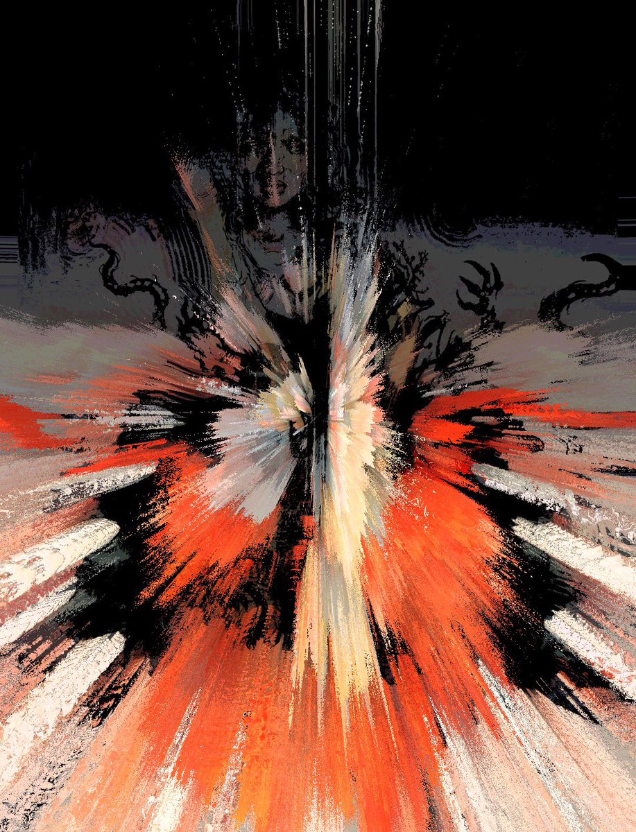 nftlisa's tweet image. How much can you distort something until you’re the only one who knows what it looked like?

(I’m spamming today because that’s the most fun way to post on this app)

Something I painted and then distorted: