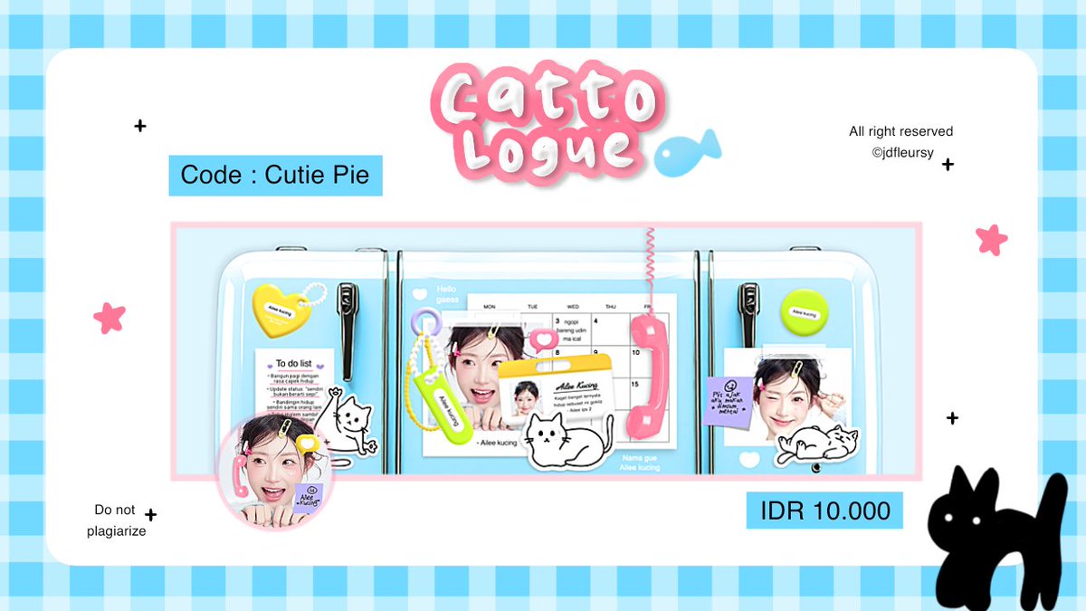 jdefleursy's tweet image. help repost please? thanks in advance!

alOo💭 aku sedang mencoba optip layout untuk pertama kalinya dengan katalog "cutie pie" special price 10k 🐈‍⬛‼️

untuk tncnya bisa cek alt di bawah ini ya, selamat jajan!
#zonauang