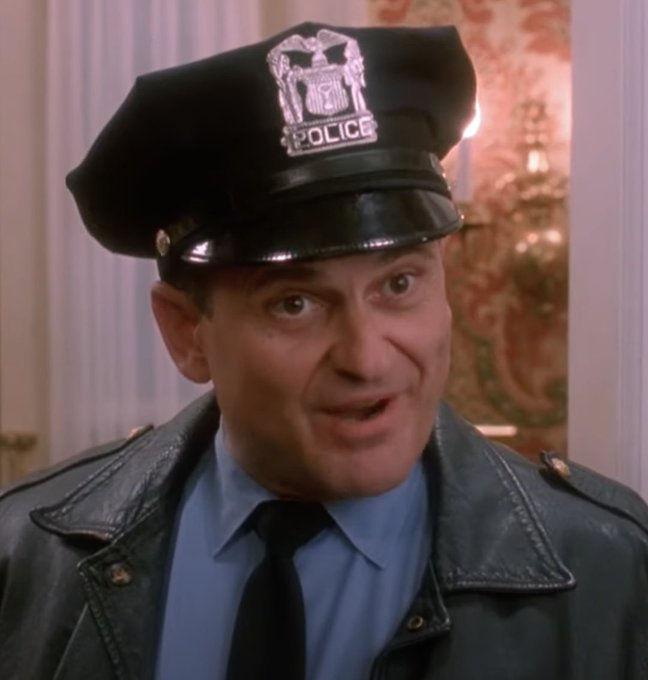 In home alone, the same actor who plays one of the bad guys plays the cop at the beginning of the movie.