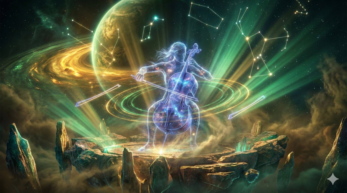 Cosmic Opera Stage Fantasy Scene — example 3