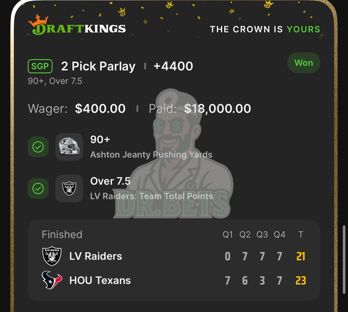 Dr. Bets tweet media