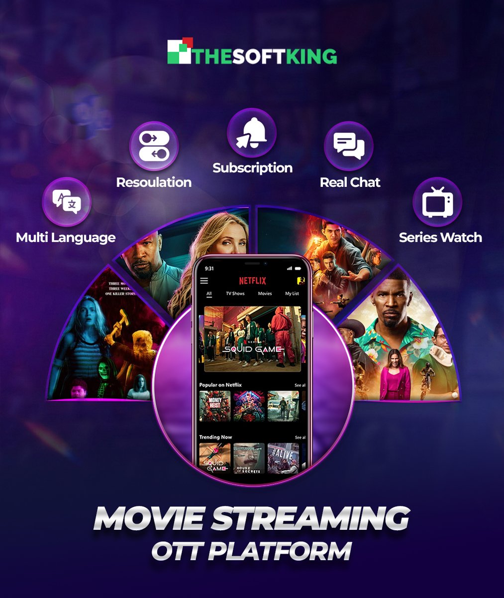 Build and scale your own OTT movie streaming platform. Smart features designed for growth and engagement. To know more, kindly visit thesoftking.com
#OTTStreaming #MediaStartups #DigitalMedia #TechEntrepreneurs #BusinessGrowth #thesofking