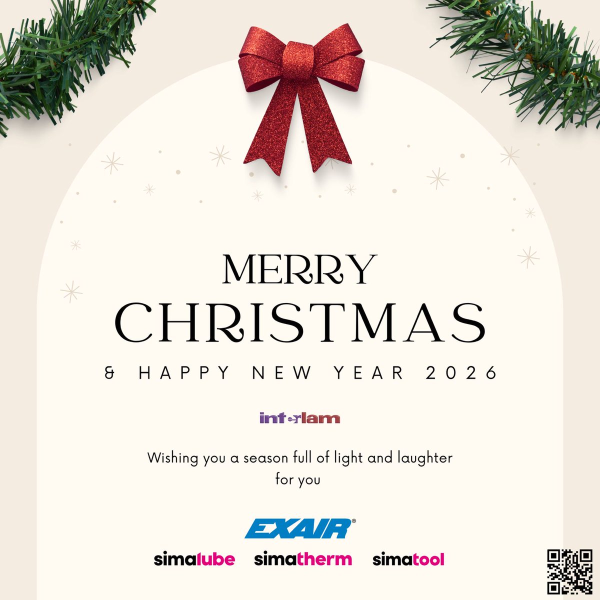 interlam's tweet photo. On behalf of PT. Interwira Lancar Mandiri (interlam), we would like to wish you a Merry Christmas 2025 🎄 and a Happy New Year 2026 🎊 https://t.co/DBQwRp33Wm