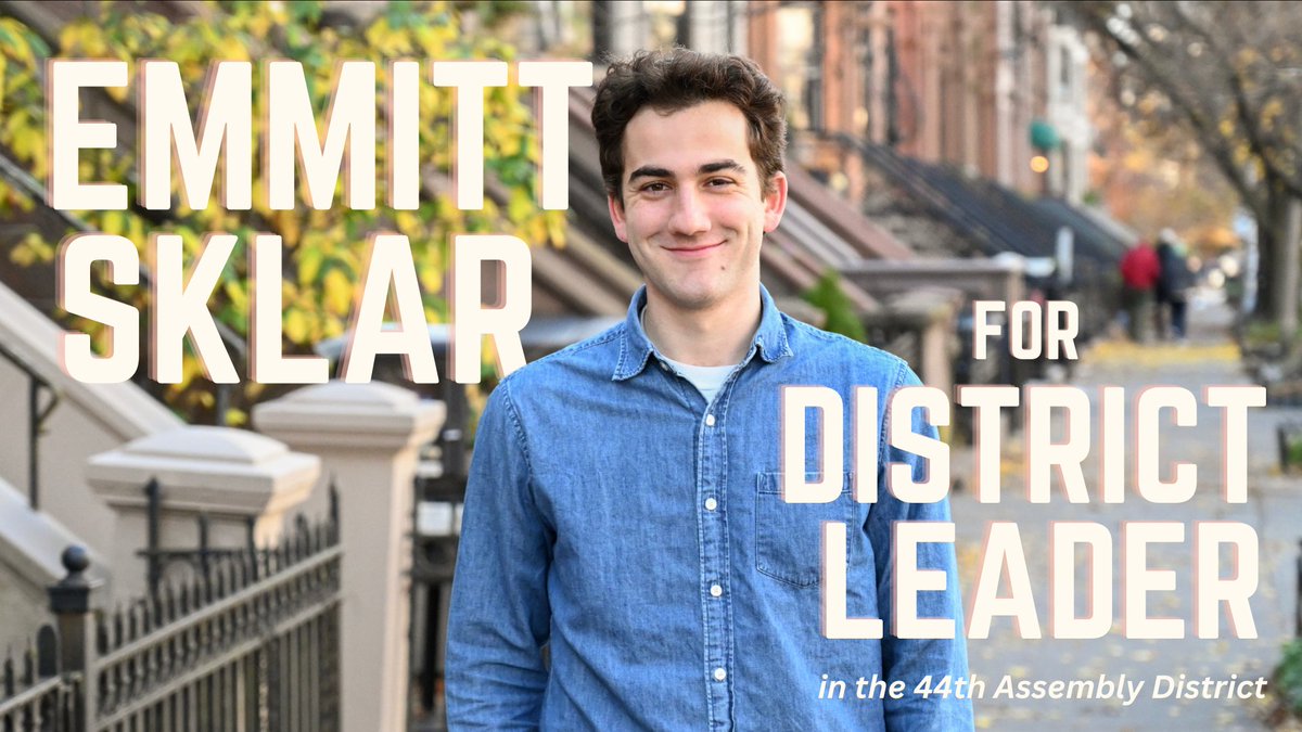 I'm a 26-year-old public servant &amp; progressive activist running for District Leader in the 44th Assembly District to represent the neighbors that raised me.

Together, let’s transform the Brooklyn Democratic Party of Cuomo &amp; Adams into an ally in the fight for an affordable NYC.