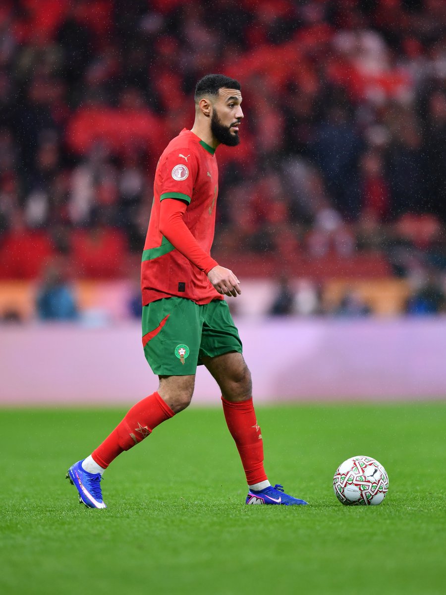 ManUtd's tweet image. Nous played a key role as Morocco began #AFCON2025 with a 2-0 win over Comoros 👏🇲🇦