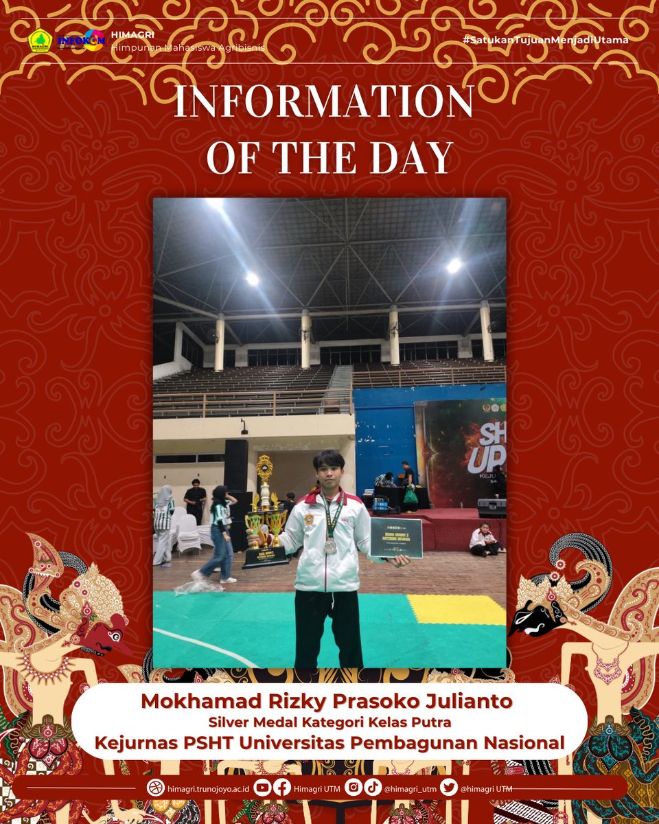 HimagriUTM's tweet photo. [ Satukan Tujuan Menjadi Utama ]
➖➖➖➖➖➖

💡Information Of The Day💡

Selamat dan sukses, semoga dengan langkah ini menjadi awal tumbuhnya AGRIBISNIS yang bersinergi sebagai regenerasi yang kompetitif dan kompeten.

➖➖➖➖➖➖
More info :
☑ https://t.co/t1v0PuZ9zv https://t.co/F8aDWEySmi