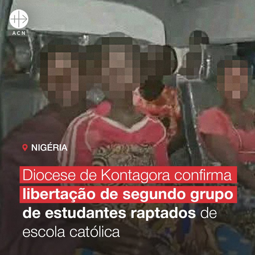 FundacaoAIS's tweet image. A Diocese Católica de Kontagora, #Nigéria, confirmou hoje (22), à AIS, a libertação de um segundo grupo de #estudantes sequestrados em Novembro da St. Mary School, um estabelecimento de ensino católico em Papiri, no estado do Níger.
👉 fundacao-ais.pt/221225

#noticias #news