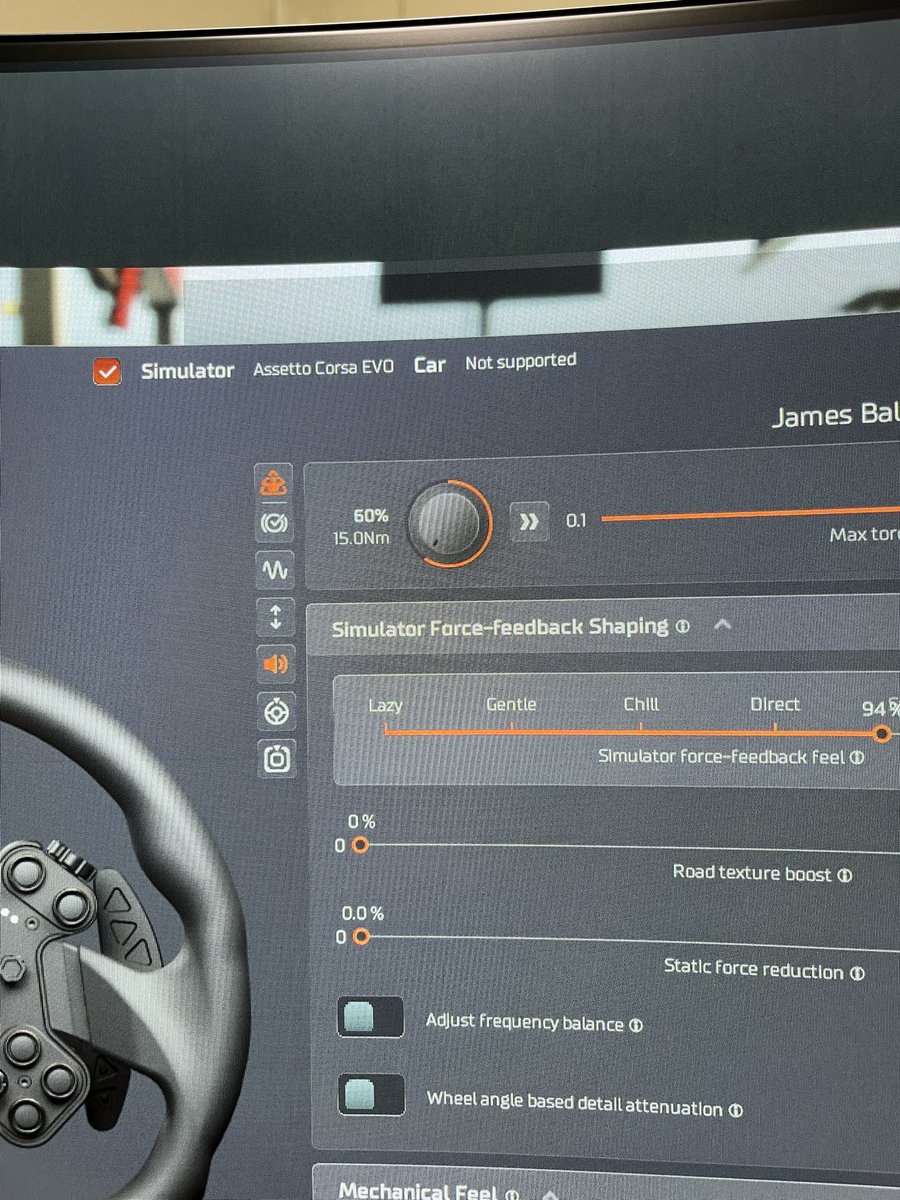guts_game_7's tweet image. #simucube3 

ゲーム中や、そうで無い時も含めコントロールボックスのトルク調節、機能しない時があるのですが、同じ症状の方いませんか。

ランプが消灯、点灯問わずトルクの数値変更できるようなのですが。
頻繁につまみ操作出来ない時があります。
ACEで確認してます🤔