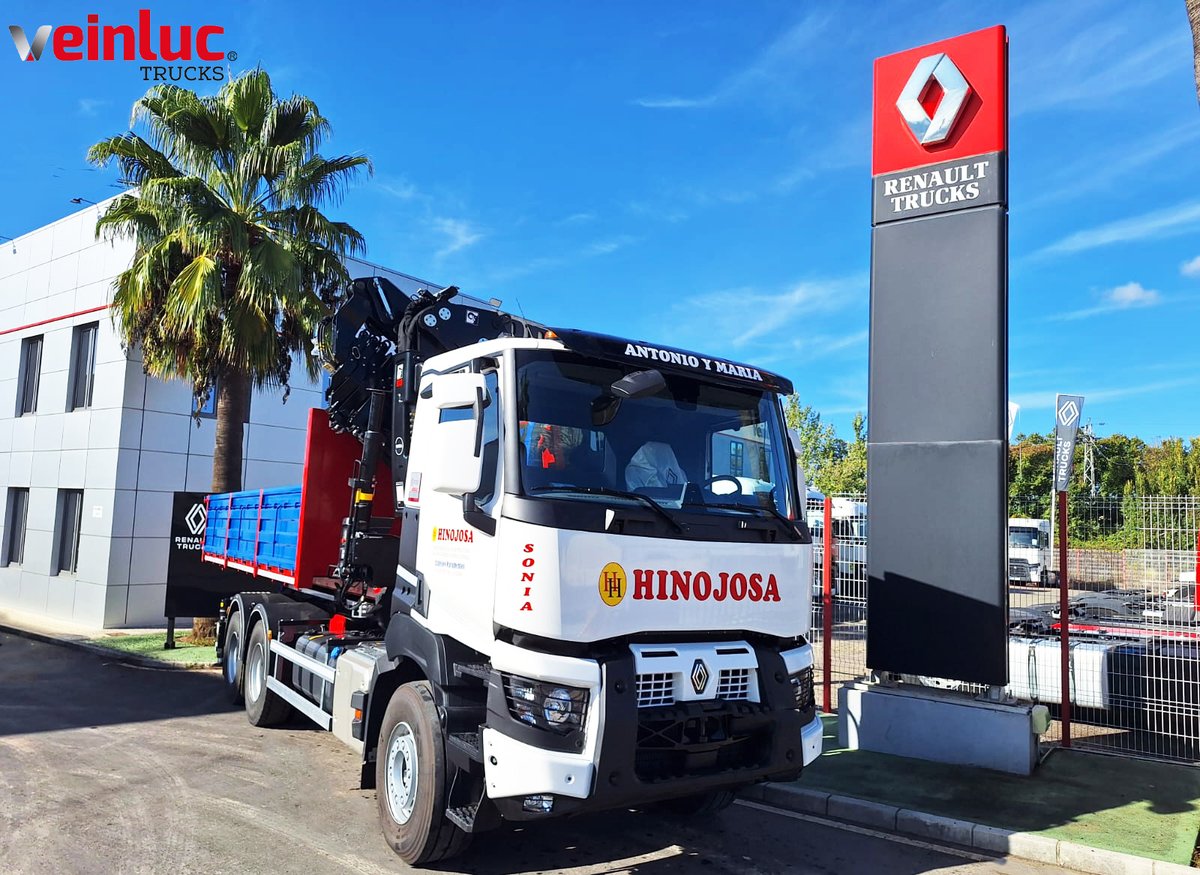 👉 🅽🆄🅴🆅🅰 🅴🅽🆃🆁🅴🅶🅰 👈
𝐌𝐚𝐭𝐞𝐫𝐢𝐚𝐥𝐞𝐬 𝐲 𝐃𝐞𝐜𝐨𝐫𝐚𝐜𝐢ó𝐧 𝐇𝐢𝐧𝐨𝐣𝐨𝐬𝐚,𝐒.𝐋.
Han depositado su confianza en #Veinluc para incorporar este espectacular vehículo a su equipo:
𝐑𝐞𝐧𝐚𝐮𝐥𝐭 𝐓𝐫𝐮𝐜𝐤𝐬 𝐊 𝟒𝟒𝟎, 𝟏𝟑 𝐋𝐢𝐭𝐫𝐨𝐬, 𝐑𝟔𝐱𝟒 𝐄𝟔.