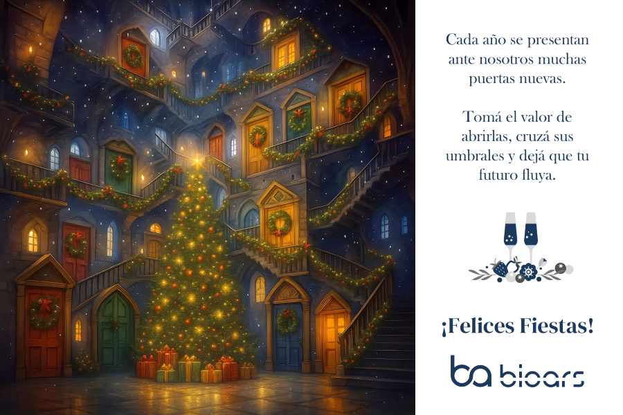 BioarsSA's tweet photo. 🌟 Bioars te desea ¡Felices Fiestas! 🥂 https://t.co/AkWALuAmDu