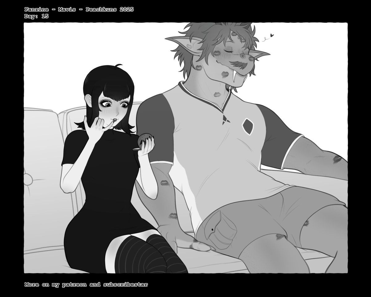 🔞Mavis and Johnny 🦇 ݁ ˖ִ ࣪

(In a draconic from bc it's more hot)
Part 1/4