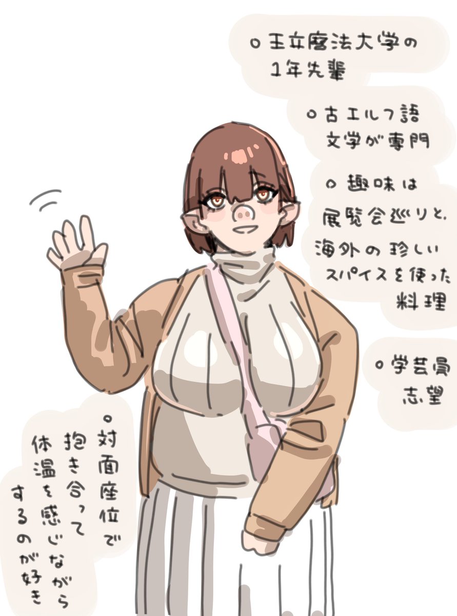 おだやか年上オーク族彼女