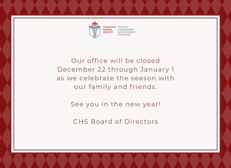 Canadian Hernia Society tweet media