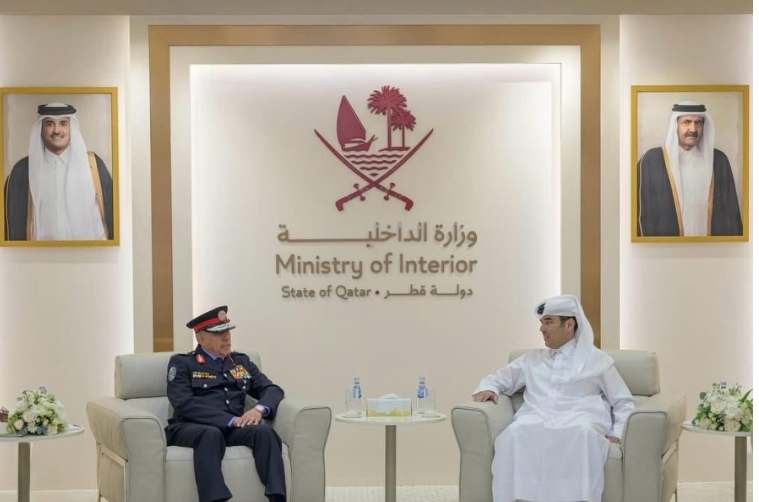 اللواء المعايطة يزور دولة قطر ويلتقي وكيل وزارة الداخلية 