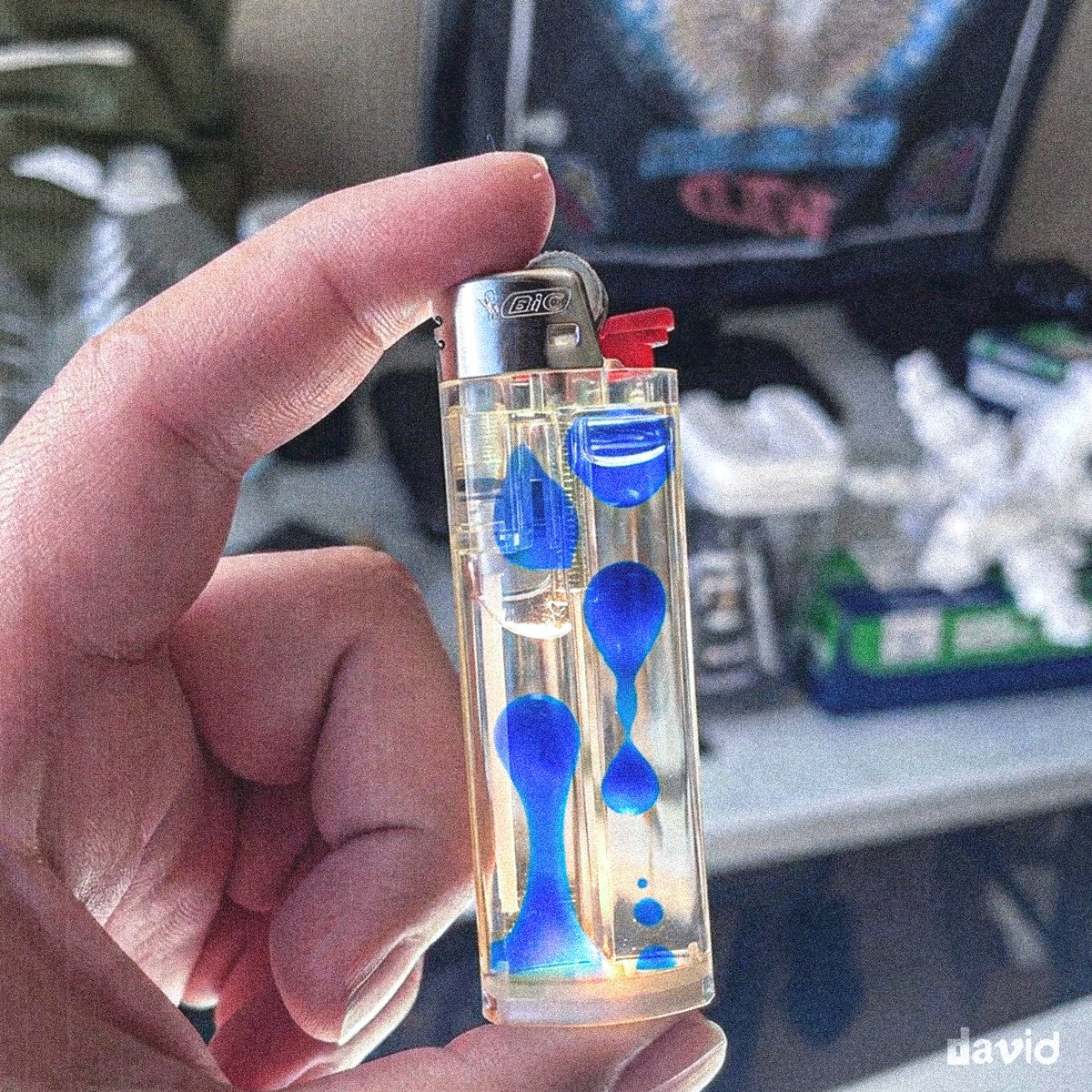 Delahuntagram's tweet image. lava lighter