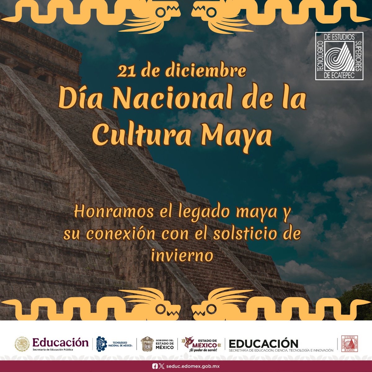 TESEeducativo's tweet image. 🌞 ¡Hoy celebramos la grandeza de la Cultura Maya!

Más que pirámides y calendarios, es ciencia, arte y tradición que sigue viva.
¿Sabías que los mayas inventaron el cero? 🔥

Cuéntanos: ¿qué es lo que más te sorprende de esta cultura? 👇

#TESE #Ecatepec #CulturaMaya