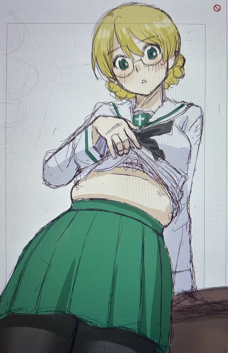 タイツも見せたい。 