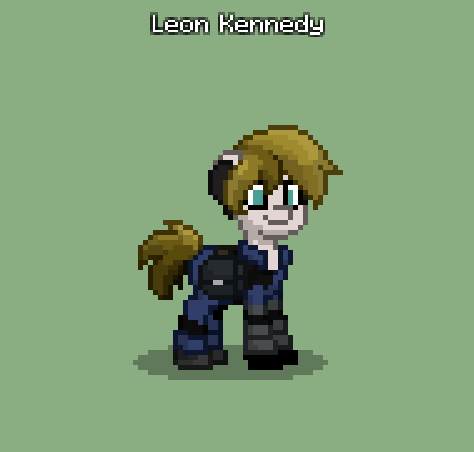 redhead_amlo's tweet photo. Btw look what I made in Pony Town!!!
#mylittlepony #Ponytown #ResidentEvil #LeonKennedy https://t.co/Ov0Vhghmdu