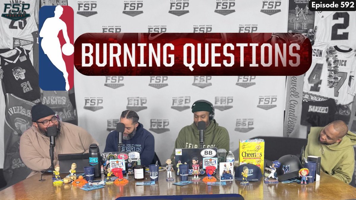 NEW @FULLSPORTPRESS EPISODE ALERT🚨: Burning Questions After The First Quarter of the 2025 NBA Season Show  #TELLAFRIEND

Episode 592 🔗 : linktr.ee/Fullsportpress