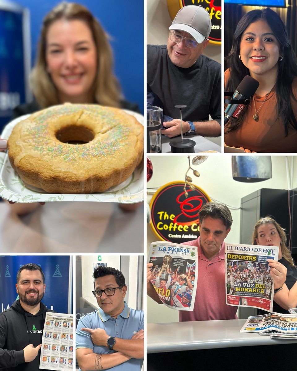 ¡Iniciando la semana con dulces detalles! 🥮 

Quédate con nosotros hasta las 11:00 a.m. 
📻 <a href="/SonoraFM_sv/">Sonora FM</a> 104.5
🎙️latribu.fm