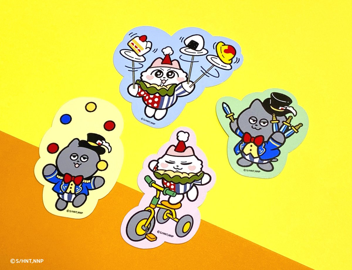 ンめねこ うすくろ コラボカフェ ポップアップ ガチャガチャ 缶バッジ トレーディング缶バッジ（全6種）（ンめねこ＆うすくろ）