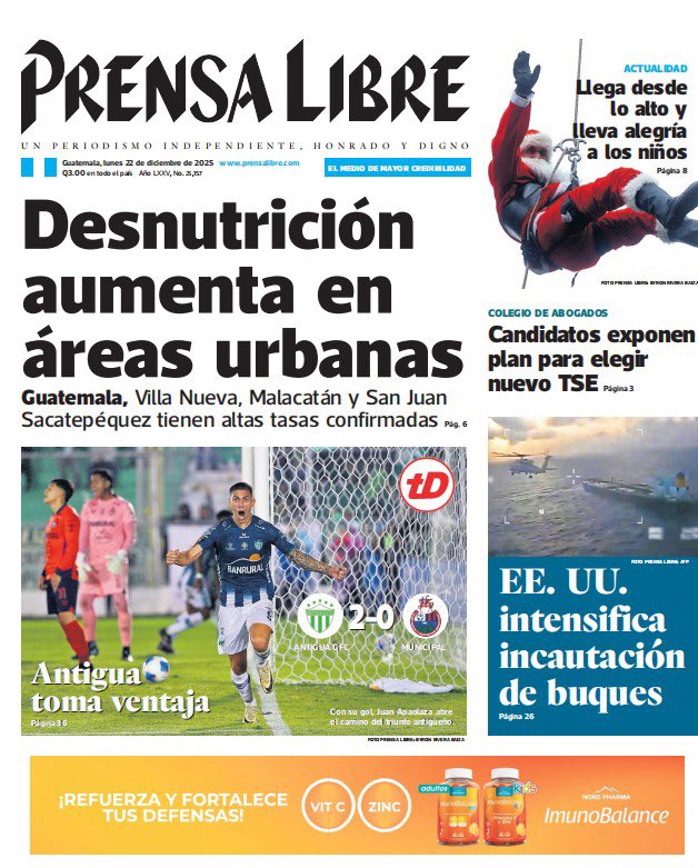 Terrible noticia