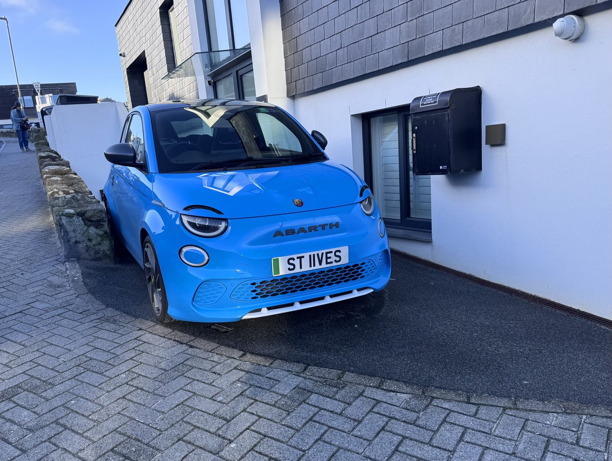 Strong plate vibes here in Cornwall 😎 <a href="/AutoPap/">AutoPap</a> <a href="/ListerLawrence/">Lawrence Whittaker</a>  <a href="/CornwallLive/">Cornwall Live</a> <a href="/StIvesHarbour/">St Ives</a> <a href="/FIAT_UK/">FIAT UK</a> <a href="/abarthuk/">Abarth_UK</a>