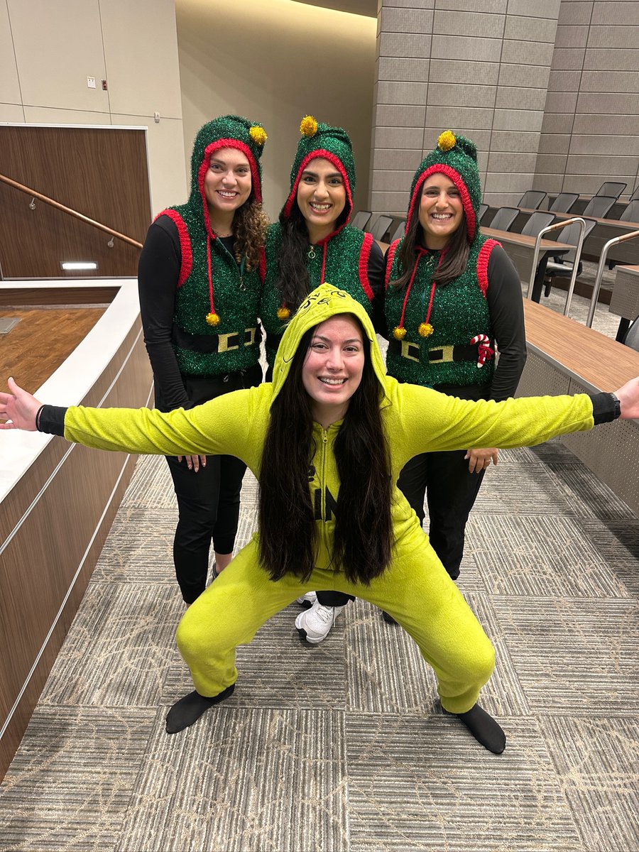 LRHGME_EM's tweet photo. Ugly sweaters, good company, and holiday cheer 🎄 Celebrating the season with our EM family.

#EMResidency #HolidayCheer #UglySweaterSeason #ResidentLife #ERLife #MedEd #WellnessInMedicine #TeamEM #TisTheSeason #HospitalHolidays https://t.co/t3CQXf3hW8