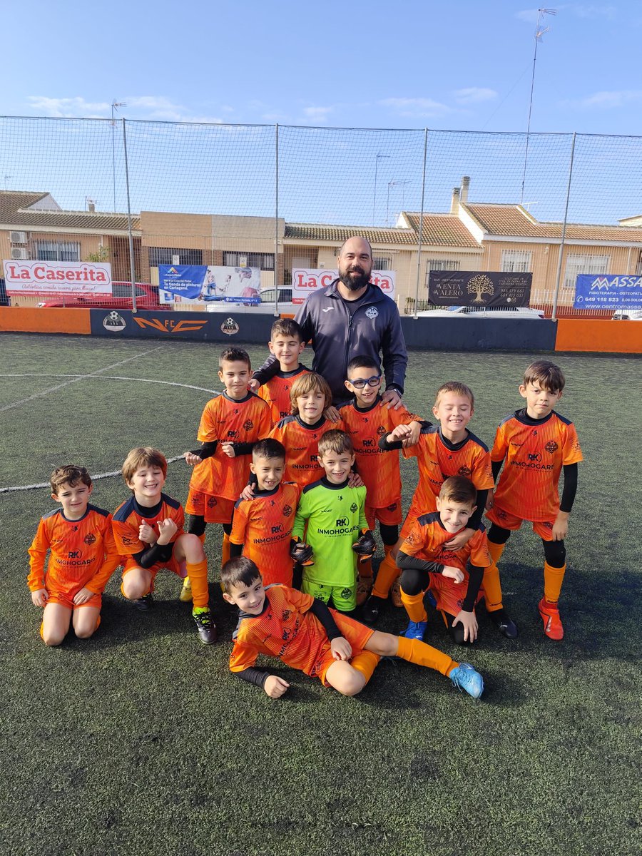 🟠Prebenjamín A🟠

✅Gran victoria para nuestros campeones con la que nos vamos líderes a las vacaciones de Navidad🫶🏻

🫣Esperemos que les traigan muchas cosas los Reyes, ¡Se lo merecen!🧡

#NuevaCartagenaFC