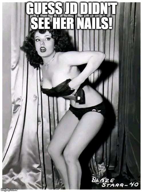 Blaze Starr in 1956..