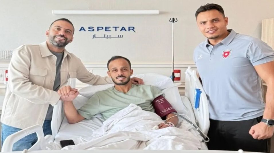 عملية جراحية ناجحة للقريشي في قطر 