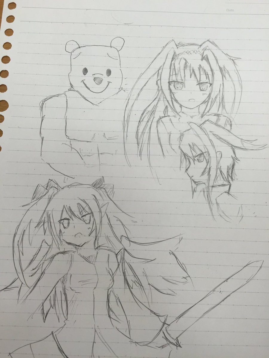 描き続けてたらこれくらいはみれる絵に成長できるから、続けるだけでも意味はあるんだと実感してます_(:3 」∠)_ 