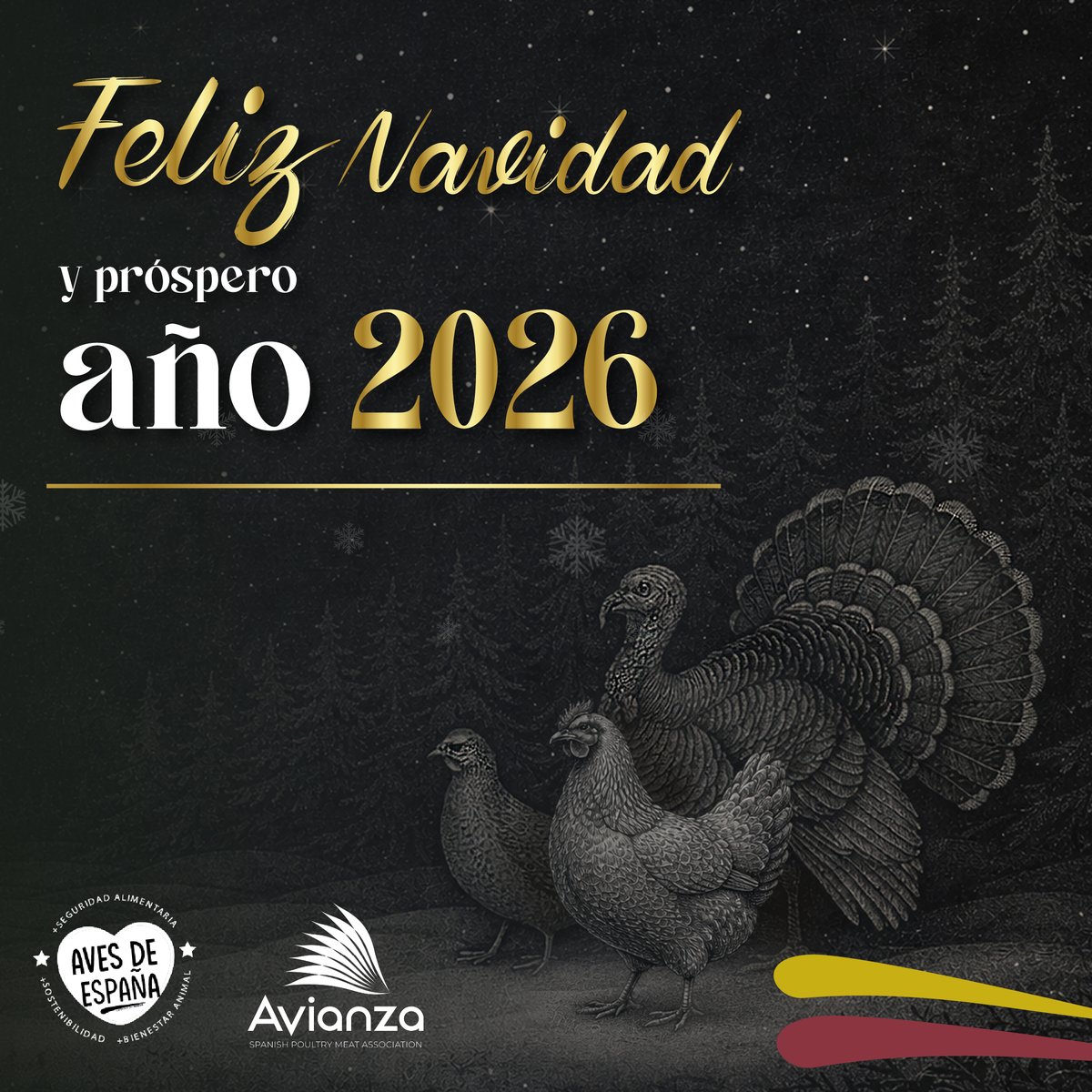 En #Avianza queremos aprovechar estas fechas para agradecer el esfuerzo y la dedicación de todos los profesionales que forman parte de la cadena de valor del #sectoravícola de #carne en #España.

Gracias a vuestro trabajo constante, garantizamos productos de la máxima #seguridad,