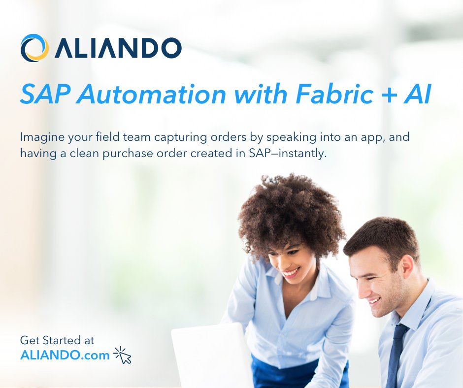 Imagine your field team capturing orders by speaking into an app, and having a clean purchase order created in SAP—instantly. 
We’ve implemented this pattern by combining Fabric (for harmonized data), Azure OpenAI (for instructions/extraction), and Power Platform (for low-code