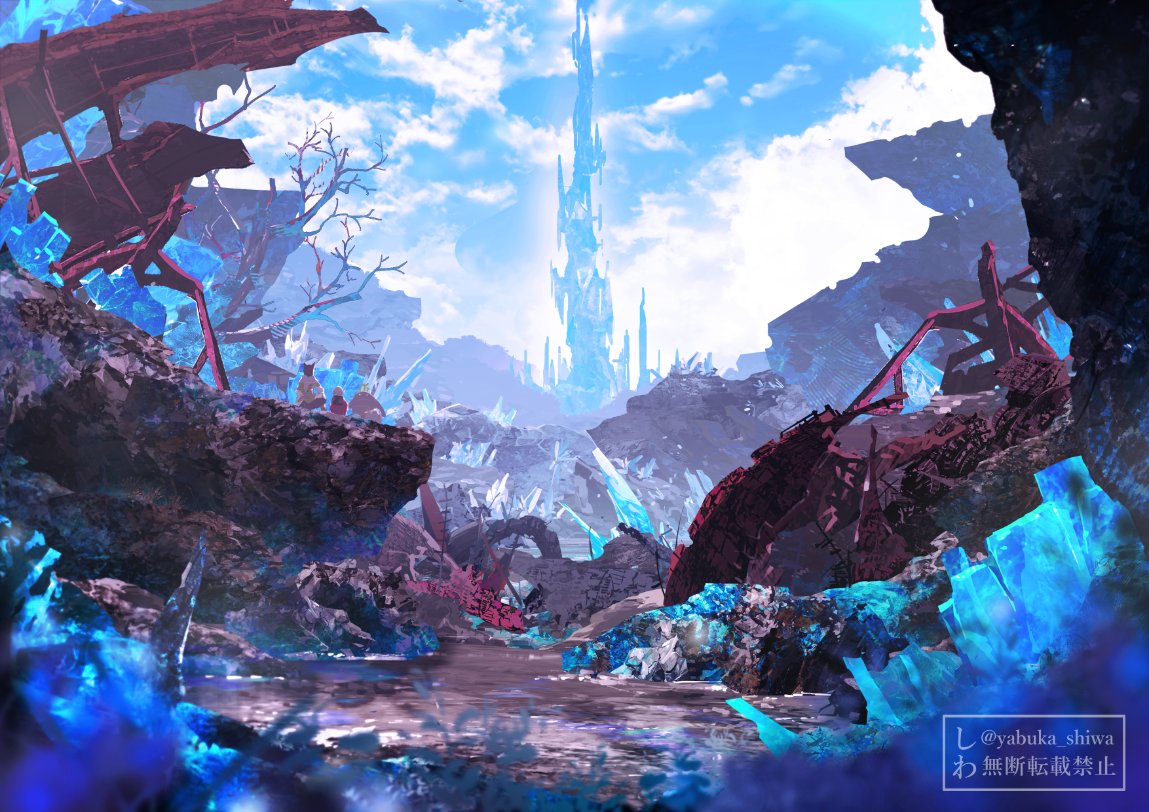 FF14　モードゥナ/クリスタルタワー
Mor Dhona/Crystal Tower