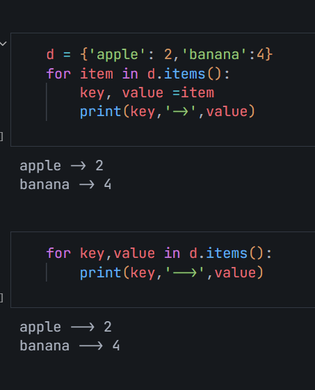 RajTiwa59175293's tweet image. Day 11 of Learning Python (28 Days)

Today I explored Python tuples briefly and focused on practicing lists and dictionaries by solving questions.

I also built a small project — a Rock Paper Scissors.

#Python #PythonLearning #LearningInPublic #CodingJourney