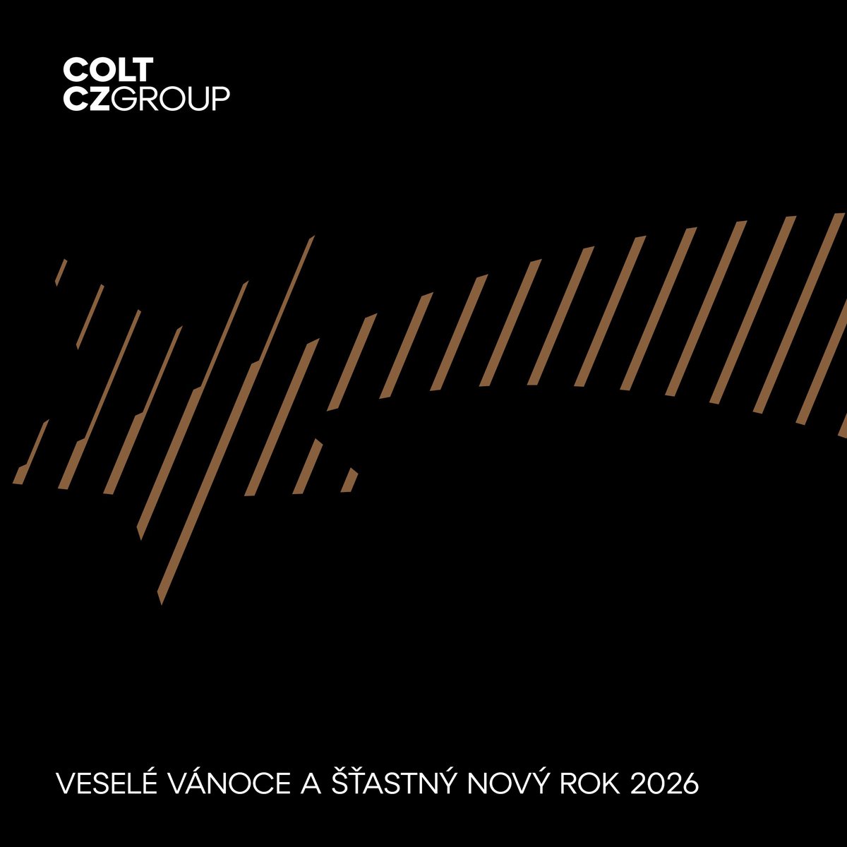 V roce 2025 Colt CZ Group úspěšně pokračovala v růstu, taženém organickým rozvojem i akvizicemi. Děkujeme všem našim zaměstnancům, akcionářům a partnerům a přejeme vám i vašim blízkým klidné a radostné svátky a do nového roku pevné zdraví, mnoho štěstí a řadu profesních úspěchů.
