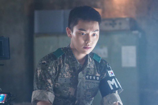 spicynookie's tweet photo. 🍀 next actor book — about #DP2. 

when weak hero was invited to the busan international film festival, the reason i walked the red carpet with that short military haircut was bcs i was filming dp2 at the time. come to think of it, i was also filming newjeans ditto music video, https://t.co/KWdgsmICea