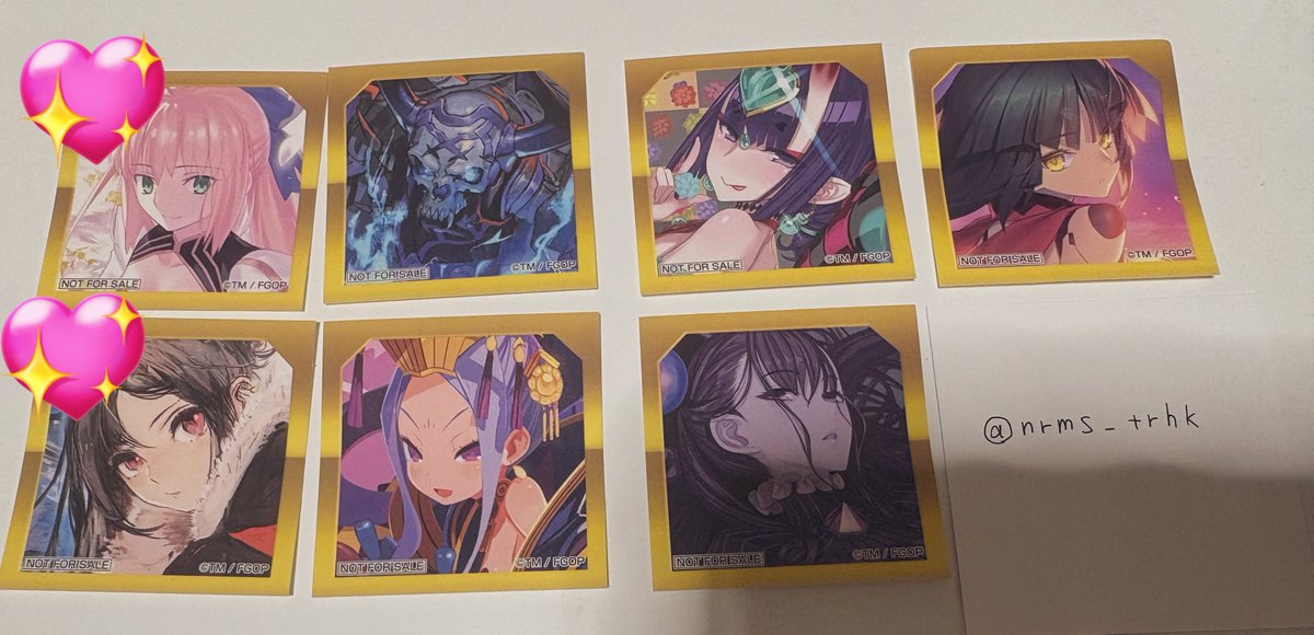 交換、譲渡】FGO 最終再臨展 入場特典 ステッカー 《譲》画像のもの