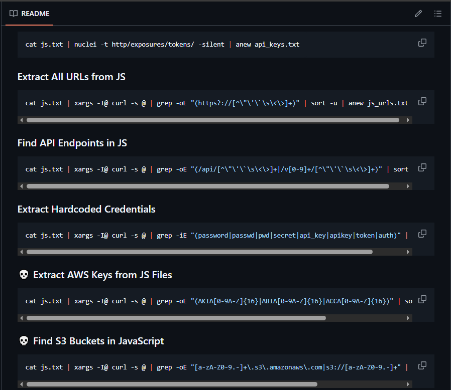 github.com/KingOfBugbount…

new's oneliners add !! My repo! 

#bugbounty #bugbountytips #recon #ofjaaah