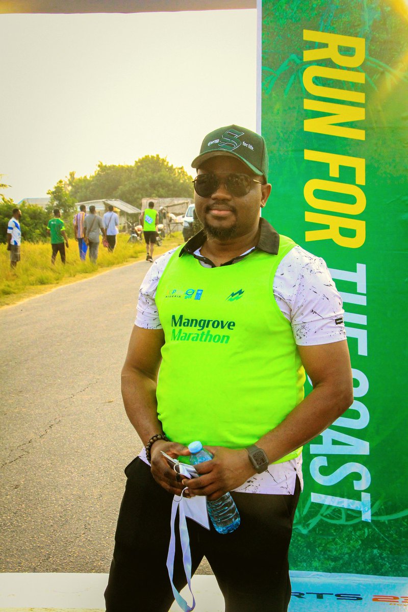 mangrovethon's tweet photo. Our convener @JerryChidi_1 was absolutely phenomenal. Carrying the spirit of the marathon with high energy from start to finish. 

How much more the main run?? 😉🔥 
#getreadyforit 
.
.
#runforthecoast
#mangrovemarathon https://t.co/lKUEDgI8oY