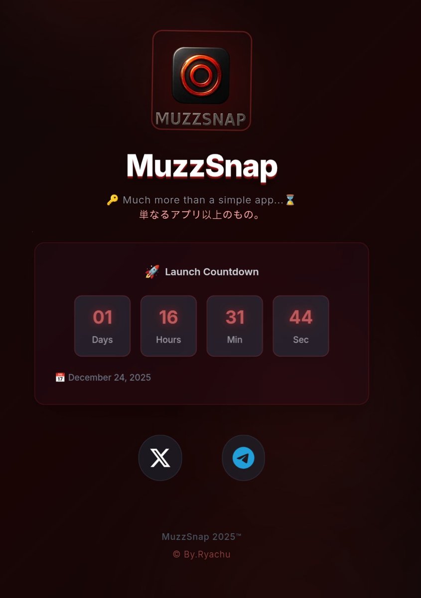 EstebanAgu57796's tweet image. Solo faltan dos días para saber que pasará al finalizar el contador y saber que pasará realmente con @MuzzleToken .
Unos holders me dijeron que $Muzz está en @MEXC_Official exchange será verdad?

se está poniendo interesante #MuzzSnap #MuzzPack #MuzzDao
muzzsnap.com