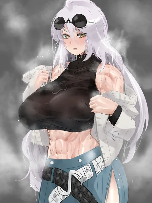 蒸れ蒸れ汗だく私服師匠