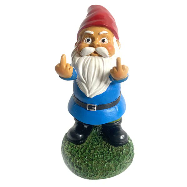 JanArneHansen's tweet photo. According to a Danish news agency, the Danish government has just appointed this garden gnome as its special representative to the state of Louisiana. He speaks little, gestures carefully, and leaves a lasting impression. #dkpol #Greenland #dkusa https://t.co/26EkQuqVmS