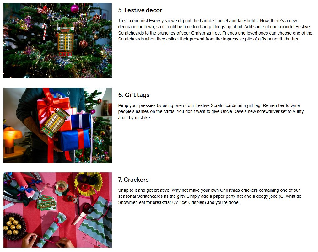 CaanBerryTrader's tweet image. Sports bets: limits, freezes, affordability checks, endless KYC.

Lottery: "Slip a scratchcard into your Christmas crackers"

Funny how responsibility disappears when the government takes the profits...